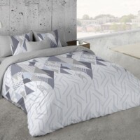 duvet SAMARA gris 3d duvet SAMARA gris 3d