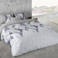 duvet SAMARA gris 3d duvet SAMARA gris 3d