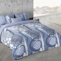 Duvet SAMARA gris 3d Duvet SAMARA gris 3d sunnair