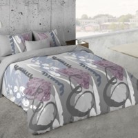 Duvet SAMARA gris 3d Duvet SAMARA gris 3d sunnair textiles