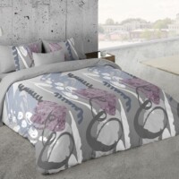 Duvet SAMARA gris 3d Duvet SAMARA gris 3d sunnair textiles
