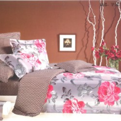 rotary print pink floral bed sheet rotary print pink floral bed sheet