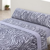 coral fleece grey-lining bed sheet