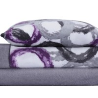 coral fleece purple-grey