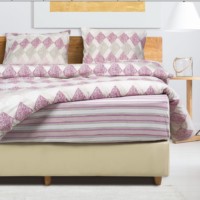 design # 527 purple sunnairtextiles flannel bedsheet design # 527 purple-min