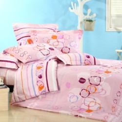 rotary print pink sunnair textiles fitted sheet rotary print pink sunnair textiles